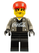 Soccer Player Coca-Cola Goalie
