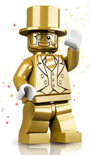 LEGO Mr. Gold Series 10 (Minifigure Only without Stand and Accessories) (col161) minifigure