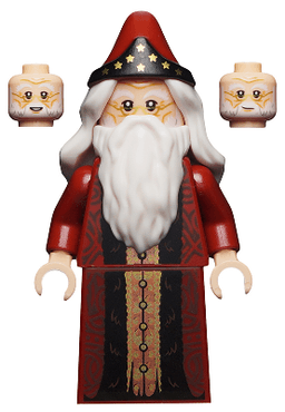Headmaster Albus Dumbledore, Harry Potter, Series 2 (Minifigure Only without Stand and Accessories)