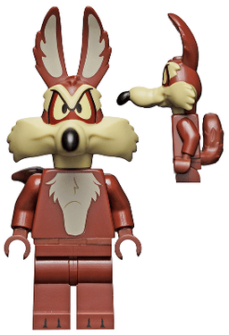 Wile E. Coyote, Looney Tunes (Minifigure Only without Stand and Accessories)