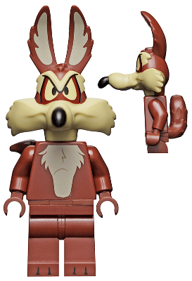 Wile E. Coyote, Looney Tunes (Minifigure Only without Stand and Accessories)