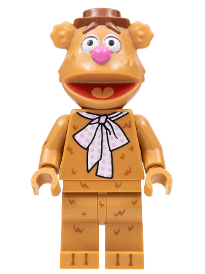 Fozzie Bear, The Muppets (Minifigure Only without Stand and Accessories)