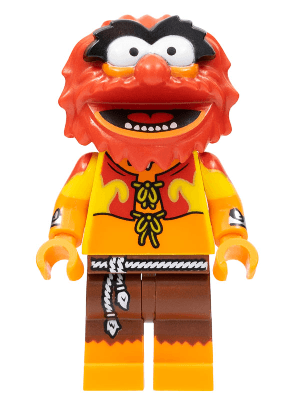 Animal, The Muppets (Minifigure Only without Stand and Accessories)