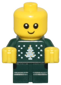 Baby - Dark Green Holiday Sweater