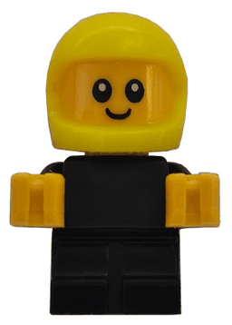 Driver Junior - Black Body, Neon Yellow Helmet (Firefighter)