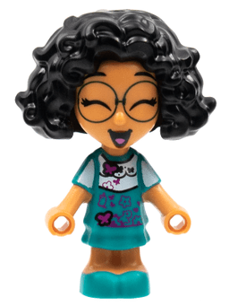 Mirabel Madrigal - Micro Doll, Dark Green Glasses, Closed Eyes