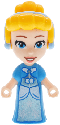 Cinderella - Micro Doll, Dark Azure Dress