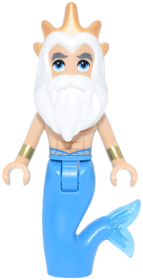 King Triton - Mini Doll, Medium Tan
