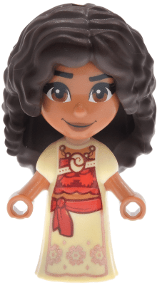 Moana - Micro Doll, Sienna, Dress with Copper Flowers