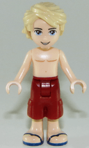 Friends Mason - Dark Red Shorts, Shirtless