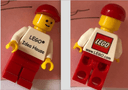 LEGO Idea House Minifigure - LEGO Logo with Website Address on Back