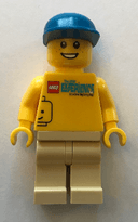 LEGO Staff The LEGO Experience Tour (gen118) minifigure