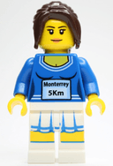LEGO 5K Family Road Race Female 2014 Monterrey (gen124) minifigure