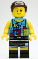 LEGO 5K Family Road Race Male 2016 (gen127) minifigure