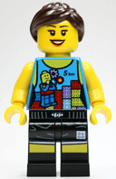 LEGO 5K Family Road Race Female 2016 (gen128) minifigure