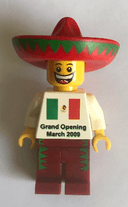 LEGO Operaciones de Mexico Grand Opening March 2009 (gen131) minifigure