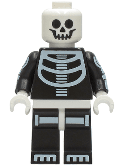 Skeleton Guy - White Head
