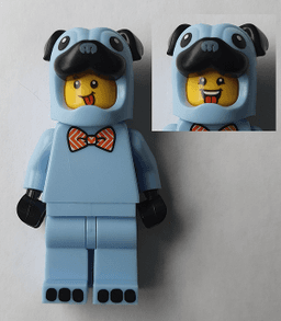 Pug Costume Guy - Bow Tie