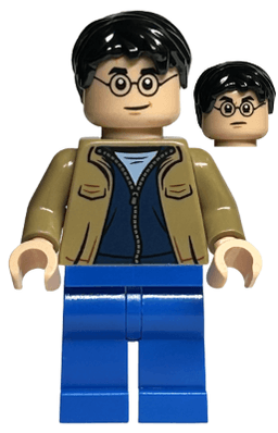 Harry Potter - Dark Tan Jacket, Blue Legs