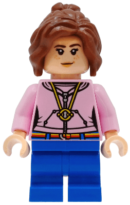 Hermione Granger - Bright Pink Hoodie with Time Turner Necklace