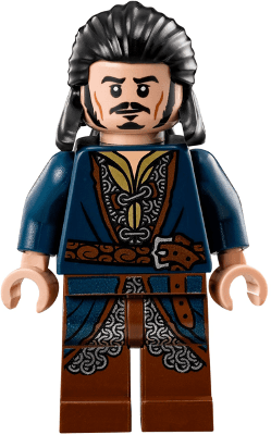 Bard the Bowman - Silver Buckle and Shirt Grommets