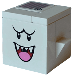 Boo - Dark Pink Tongue