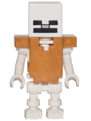 Skeleton, Minecraft - Pearl Gold Armor