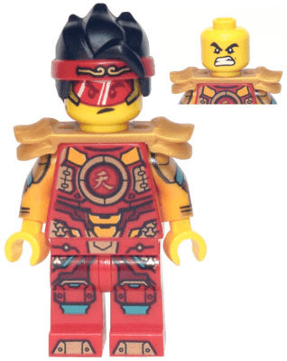 Monkie Kid - Battle Armor, Pearl Gold Shoulder Pads