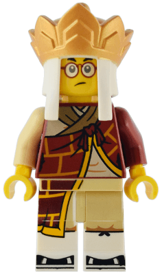 Mr. Tang - Dark Red Robe, Gold Headdress