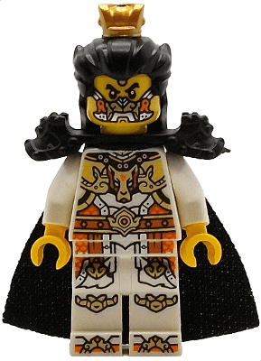Erlang Shen - Black Armor Shoulder Pads with Dragon Heads