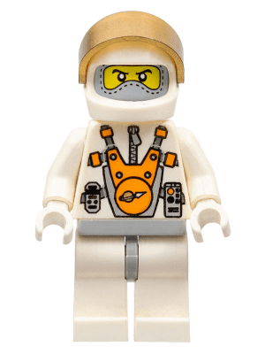 Mars Mission Astronaut with Helmet and Balaclava
