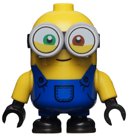 Minion Bob - Blue Overalls, Eyelids