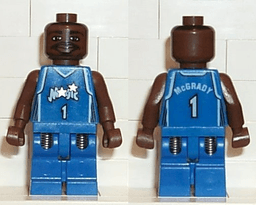 NBA Tracy McGrady, Orlando Magic #1 (Blue Uniform)