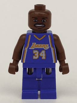 NBA Shaquille O'Neal, Los Angeles Lakers #34 (Road Uniform)