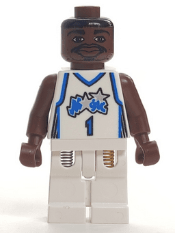NBA Tracy McGrady, Orlando Magic #1 (White Uniform)