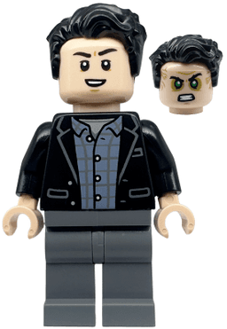 Bruce Banner - Dark Bluish Gray Legs
