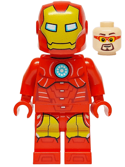 Iron Man - Yellow Mask and Leg Armor