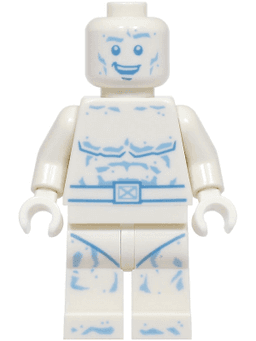 Iceman - Medium Blue Eyes and Mouth