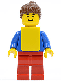 Soccer Player Womens Team, Brown Ponytail Hair, No Freckles, Yellow Vest