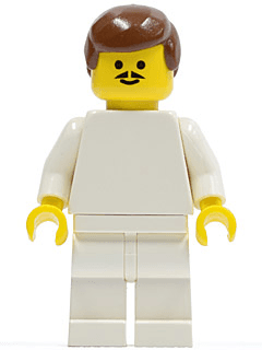 Soccer Player White Team Player 8