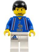Soccer Player French Team, White Legs Player 1
