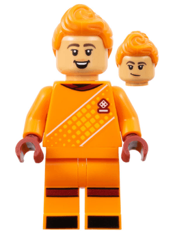 Soccer Spectator - Female, Orange Goalie Uniform, Orange Hair