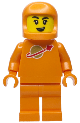 Classic Space - Orange without Air Tanks, Female