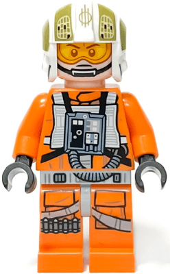 Rebel Pilot Y-wing (Jon 'Dutch' Vander, Gold Leader) - Printed Legs