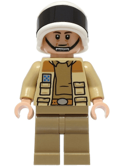 Captain Antilles - Dark Tan Shirt, Large Rank Badge