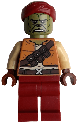 Kithaba (Klatooinian Skiff Guard) - Medium Nougat Vest
