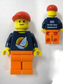 LEGO Brand Store Male, Sailboat and Sun - Beachwood, OH