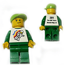 LEGO LEGO Brand Store Male Classic Space Minifigure Floating (tls027) minifigure