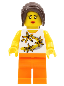 LEGO Brand Store Female, Yellow Flowers - Sheffield, England