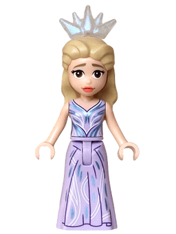 Glinda - Mini Doll, Lavender Dress, Crown Tiara